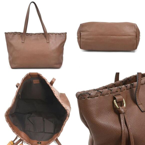 Pre Loved gucci Women Brown Tote Bags - Picture 3 of 8